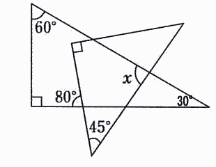 中学受験三角形の角度