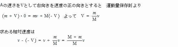 運動量保存の法則