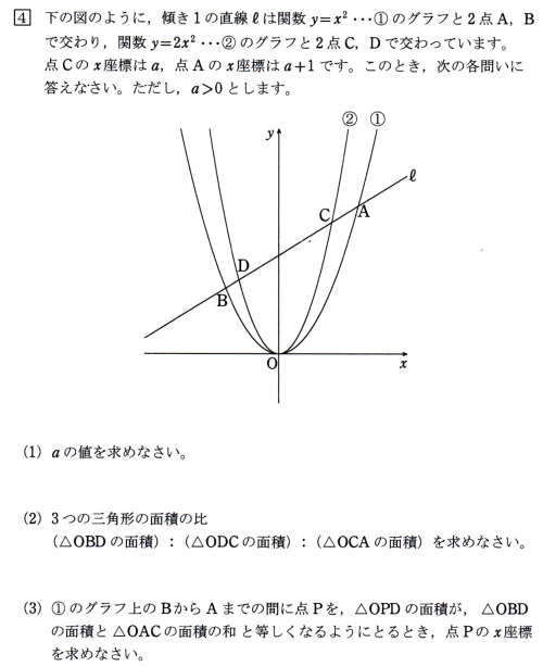 豊島岡女子学園高校数学入試問題