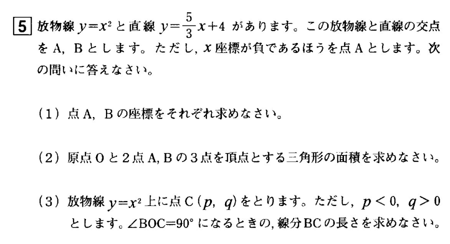 明治学院東村山高校数学2023解説解答