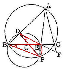 中学数学円周角の定理