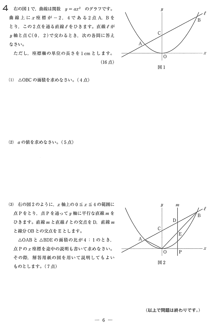 埼玉県立高校英語入試問題