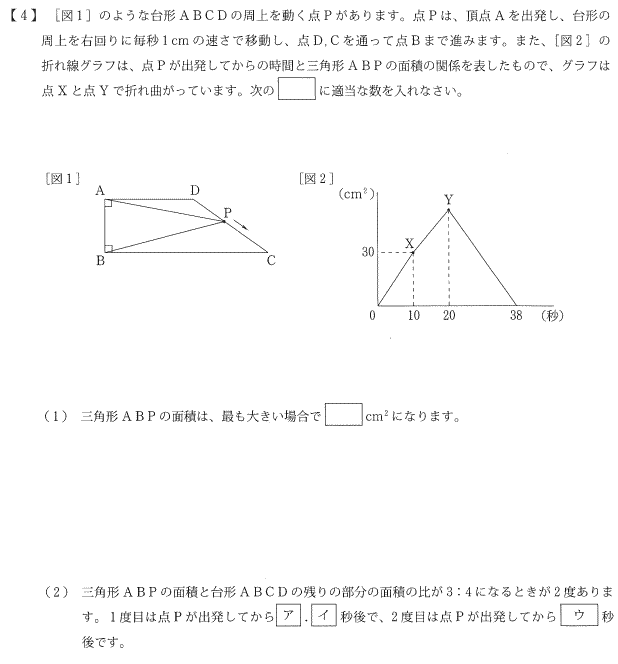 慶応義塾中等部算数入試問題解説解答