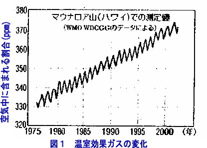 桜蔭中学理科入試問題地球の温暖化