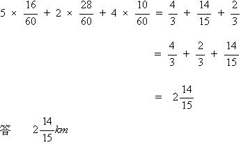 中学受験算数速さ難問