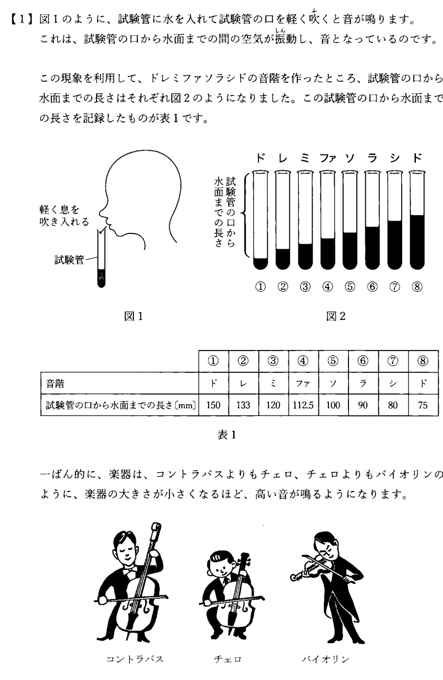 サレジアン国際学園中学校自由選択理科入試問題解説解答